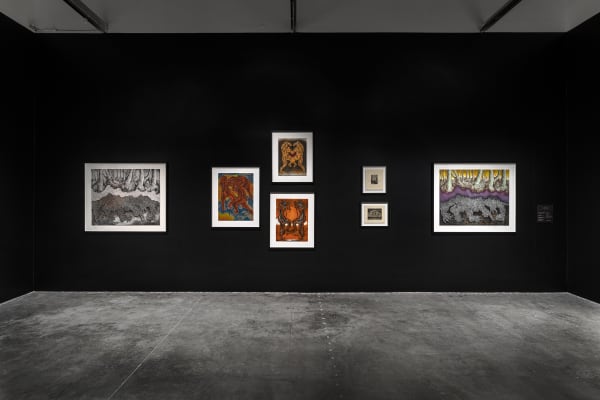 Installation view, Didier William: Nou Kite Tout Sa Dèyè, Museum of Contemporary Art, North Miami, US, 2022-2023, Photo: Michel Lopez