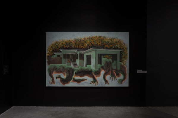 Installation view, Didier William: Nou Kite Tout Sa Dèyè, Museum of Contemporary Art, North Miami, US, 2022-2023, Photo: Michel Lopez