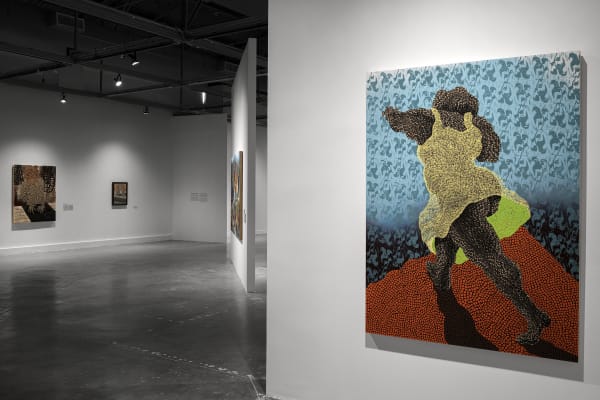 Installation view, Didier William: Nou Kite Tout Sa Dèyè, Museum of Contemporary Art, North Miami, US, 2022-2023, Photo: Michel Lopez