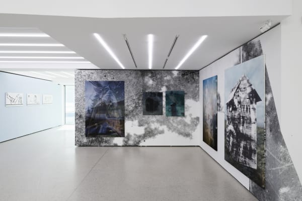 Installation view, Horizons, Fondation Pernod Ricard, Paris, France, cur. Clément Dirié, 2023