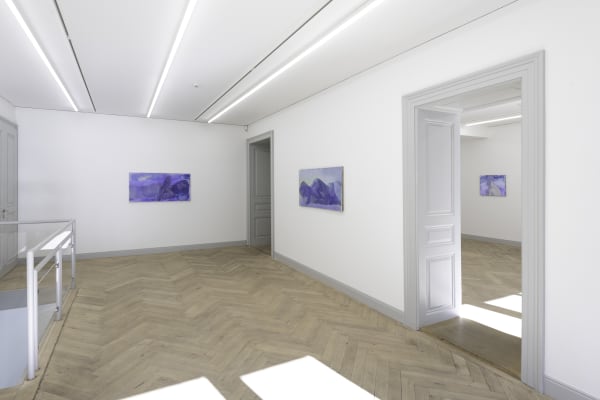 Installation view, Simon Martin: 13 images par seconde, Galerie Peter Kilchmann Zurich