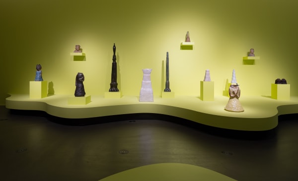 Leiko Ikemura, Motion of Love, Installation view, Museum de Fundatie, Zwolle, Netherlands, 2023. Photos: Peter Tijhuis