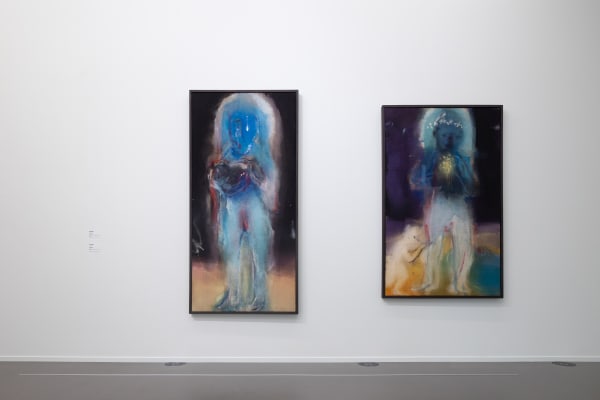Leiko Ikemura, Motion of Love, Installation view, Museum de Fundatie, Zwolle, Netherlands, 2023. Photos: Peter Tijhuis