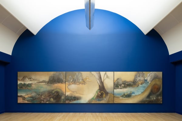Leiko Ikemura, Motion of Love, Installation view, Museum de Fundatie, Zwolle, Netherlands, 2023. Photos: Peter Tijhuis