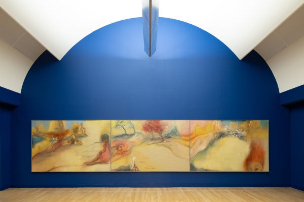 Leiko Ikemura, Motion of Love, Installation view, Museum de Fundatie, Zwolle, Netherlands, 2023. Photos: Peter Tijhuis