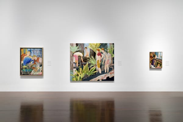 Installation view, Hernan Bas: Choose Your Own Adventure, Yuz Museum, West Bund, Shanghai, China, 2021