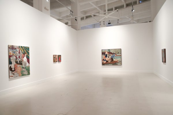 Installation view, Hernan Bas: A Brief Intermission, CAC Malaga, Malaga, Spain, 2018