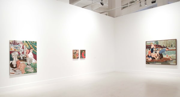 Installation view, Hernan Bas: A Brief Intermission, CAC Malaga, Malaga, Spain, 2018