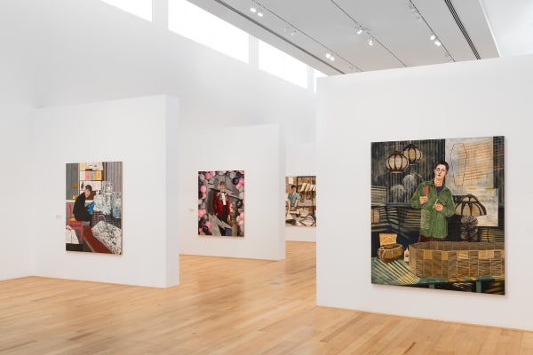 Installation view: Hernan Bas, The Conceptualists, The Bass Museum, Miami Beach. Photo: Zaire Aranguren.