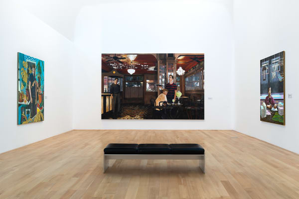 Installation view: Hernan Bas, The Conceptualists, The Bass Museum, Miami Beach. Photo: Zaire Aranguren.
