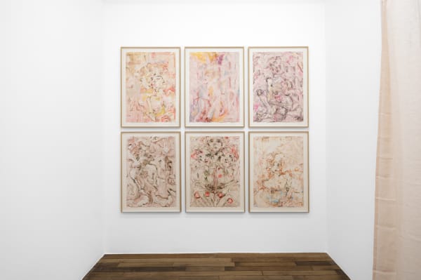 Exhibition views, Andriu Deplazes, Plaines en jachère, Galerie Peter Kilchmann, Paris, 2023. Photo: Axel Fried