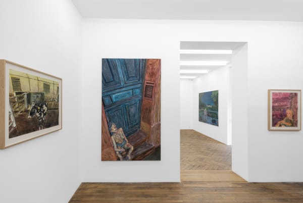 Exhibition views, Andriu Deplazes, Plaines en jachère, Galerie Peter Kilchmann, Paris, 2023. Photo: Axel Fried
