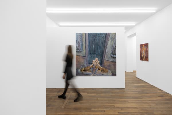 Exhibition views, Andriu Deplazes, Plaines en jachère, Galerie Peter Kilchmann, Paris, 2023. Photo: Axel Fried