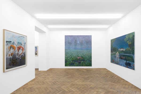 Exhibition views, Andriu Deplazes, Plaines en jachère, Galerie Peter Kilchmann, Paris, 2023. Photo: Axel Fried