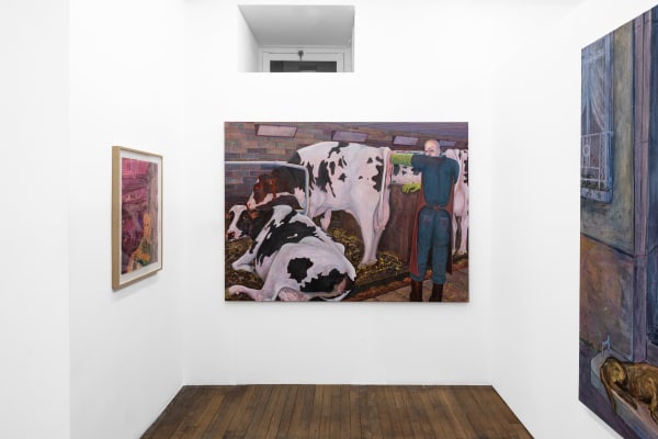 Exhibition views, Andriu Deplazes, Plaines en jachère, Galerie Peter Kilchmann, Paris, 2023. Photo: Axel Fried