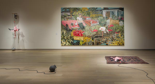 Installation view, Hernan Bas: Florida Living, SCAD Museum, Savannah, US, 2017