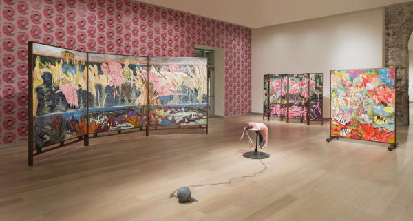 Installation view, Hernan Bas: Florida Living, SCAD Museum, Savannah, US, 2017
