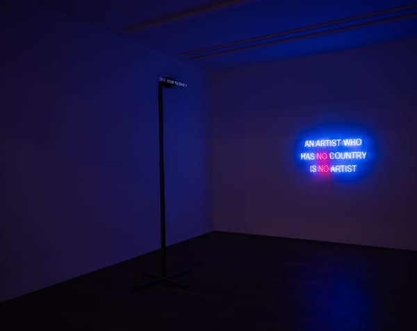 Exhibition views: Damaged Goods, Maja Bajević, Galerie Peter Kilchmann Paris, 2024. Courtesy the artist and Galerie Peter Kilchmann Paris/Zurich. Photos: Axel Fried.