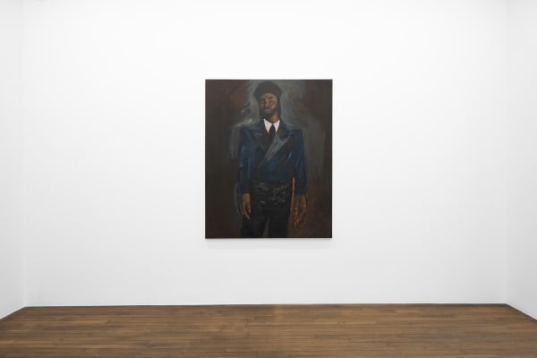 Installation views, Kenrick McFarlane, The Junkanoo Meets the Ocean, 2024, Galerie Peter Kilchmann, Paris. Photos: Axel Fried.