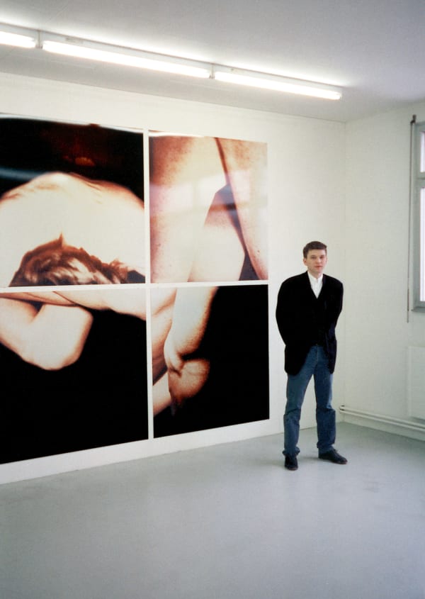 Installation view, Hannah Villinger, Galerie Peter Kilchmann, Hardturmstrasse, Zurich, Switzerland, 1994
