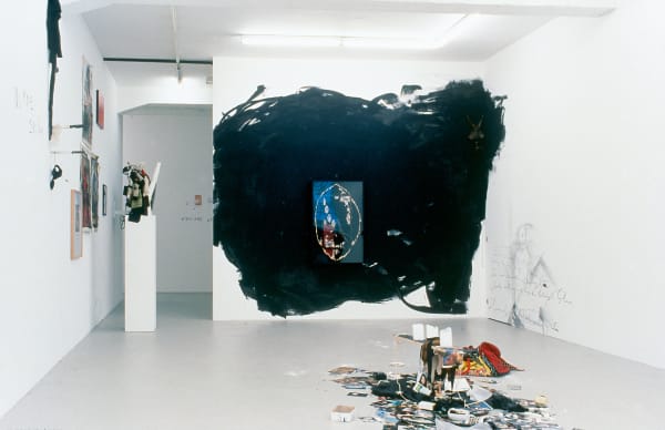 Installation view, Violence the true way, Galerie Peter Kilchmann, Limmatstrasse, Zurich, Switzerland, 2002