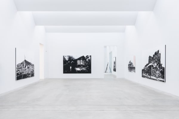 Installation view, Monica Bonvicini: Hurricanes and Other Catastrophes, Kunstmuseum Winterthur, Winterthur, Switzerland, 2022