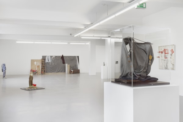 Installation view, Vlassis Caniaris, GAK, Bremen, Germany, 2012