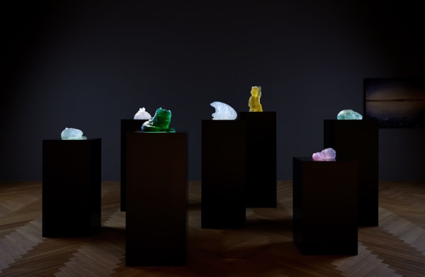 Installation views: Leiko Ikemura, Light on the Horizon, Heredium Museum, Daejon, South Korea, 2024. Photos: Oh Myoung-June