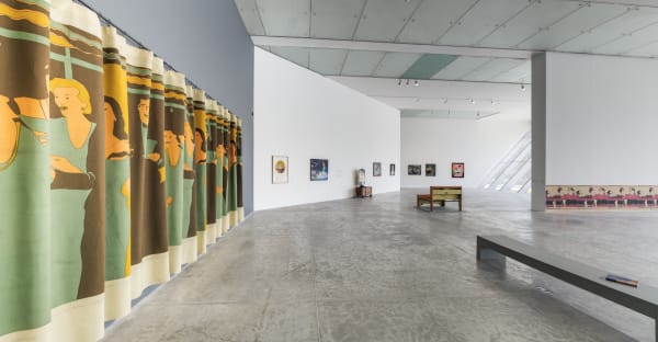 Installation views: Beatriz González, War and Peace: A Poetics of Gesture, Museo Universitario Arte Contemporáneo, MUAC/UNAM, 2023. Photos: Oliver Santana