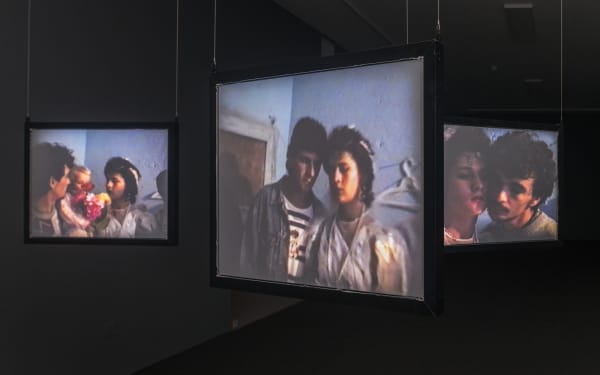 Installation views: Adrian Paci, Still Voices, Haifa Museum of Art, Israel, 2022. Photos: Elie Posner