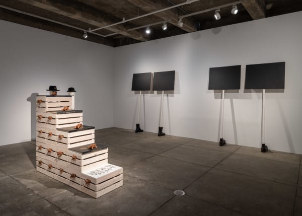 Installation views: Javier Téllez, Amerika, CARA Foundation, New York, 2024. Photos: Kris Graves.