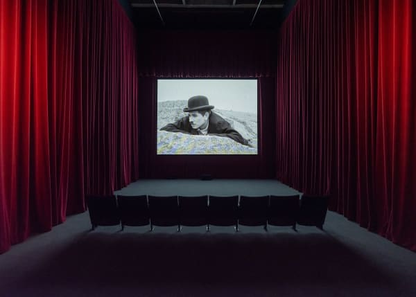 Installation views: Javier Téllez, Amerika, CARA Foundation, New York, 2024. Photos: Kris Graves.