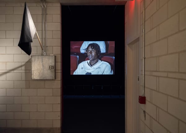 Installation views: Javier Téllez, Amerika, CARA Foundation, New York, 2024. Photos: Kris Graves.