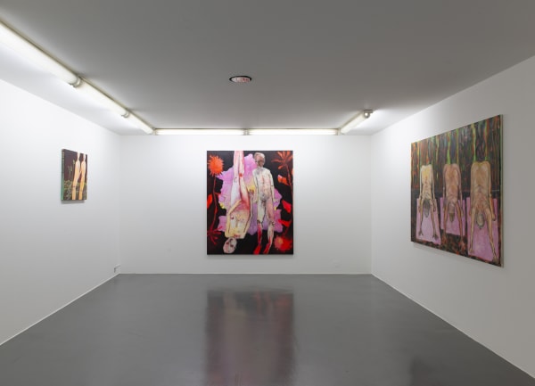Installation view, Andriu Deplazes: Körper, Blume, Wasser, Gras, Kunstverein Friedrichshafen, Friedrichshafen, Germany, 2018