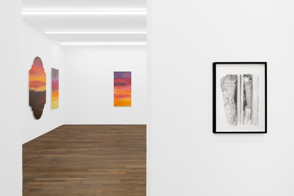 Exhibition views, Marc Bauer, L'Avènement, Janvier 2025, Galerie Peter Kilchmann, Paris, 2025. Photo: Hafid Lhachmi, ADAGP, Paris, 2025