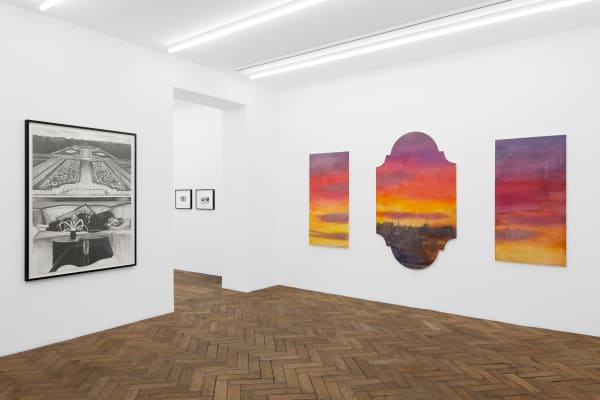 Exhibition views, Marc Bauer, L'Avènement, Janvier 2025, Galerie Peter Kilchmann, Paris, 2025. Photo: Hafid Lhachmi, ADAGP, Paris, 2025