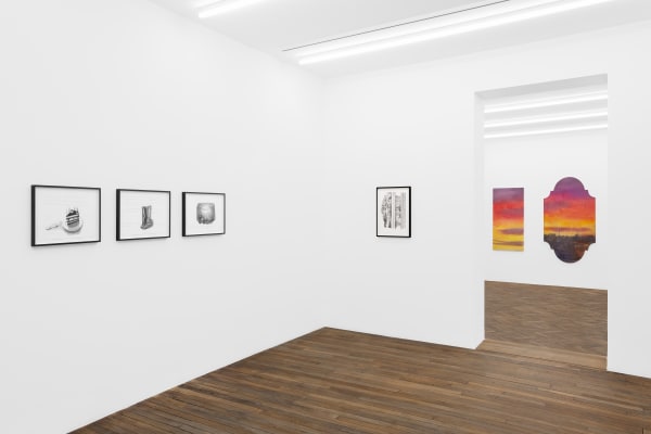 Exhibition views, Marc Bauer, L'Avènement, Janvier 2025, Galerie Peter Kilchmann, Paris, 2025. Photo: Hafid Lhachmi, ADAGP, Paris, 2025