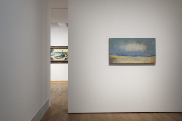 Exhibition views, Leiko Ikemura, Floating Spheres, Kunsthalle Emden, Emden, Germany, 2024. Courstesy the artist and Kunsthalle Krem. Photo: Volker Crone