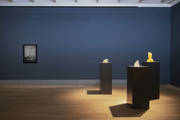 Exhibition views, Leiko Ikemura, Floating Spheres, Kunsthalle Emden, Emden, Germany, 2024. Courstesy the artist and Kunsthalle Krem. Photo: Volker Crone