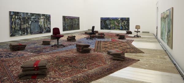 Installation view, Valérie Favre: Une exposition monographique, Musée d'art et d'histoire, Neuchâtel, Switzerland, 2017-2018