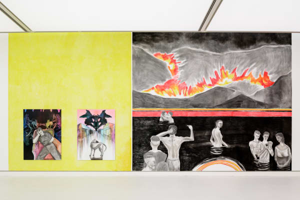 Installation views: What is the dream that makes you dream?, Kunsthalle Mainz, Mainz, Germany, 2025. Photos: Moritz Bernoully