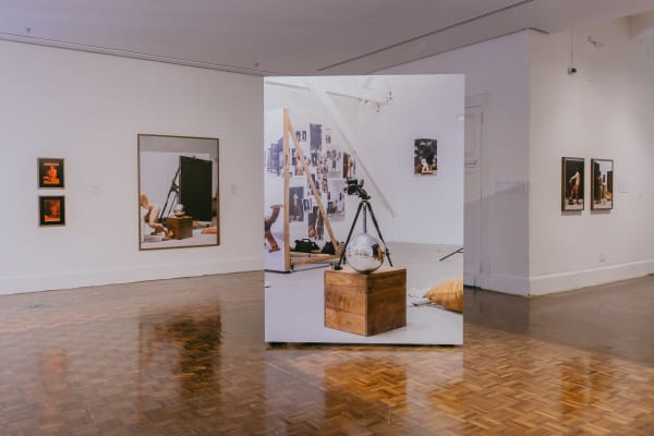 Installation views: Paul Mpagi Sepuya, The Dilation of the Pupils, Espaço Força e Luz, 14th Mercosul Biennial, Porto Alegre, Brazil, 2025. Photo: Thiele Elissa