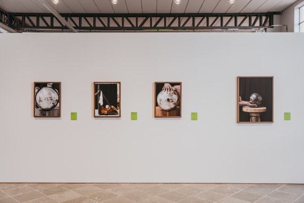 Installation views: Paul Mpagi Sepuya, Spark, Usina do Gasômetro, 14th Mercosul Biennial, Porto Alegre, Brazil, 2025. Photo: Thiele Elissa
