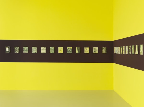 Installation view, Valérie Favre: Selbstmord. Suicide., Neuer Berliner Kunstverein, Berlin, Germany, 2013
