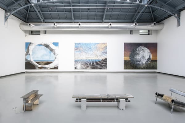 Exhibition view: Eva Nielsen, Aster, La Verrière - Fondation Hermès, 2025, Brussels, Belgium. Photo: Isabelle Arthuis