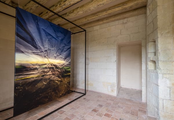 Exhibition views: Eva Nielsen, Alluvion, Abbaye Royale de Fontevraud, Fontevraud, France, 2025. Photo: Bruno Calendini