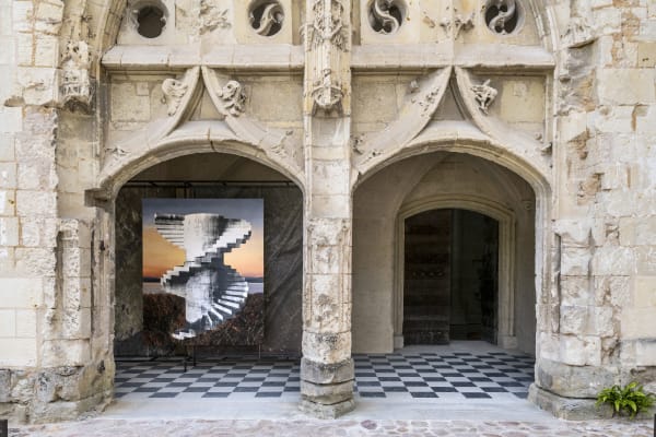Exhibition views: Eva Nielsen, Alluvion, Abbaye Royale de Fontevraud, Fontevraud, France, 2025. Photo: Bruno Calendini