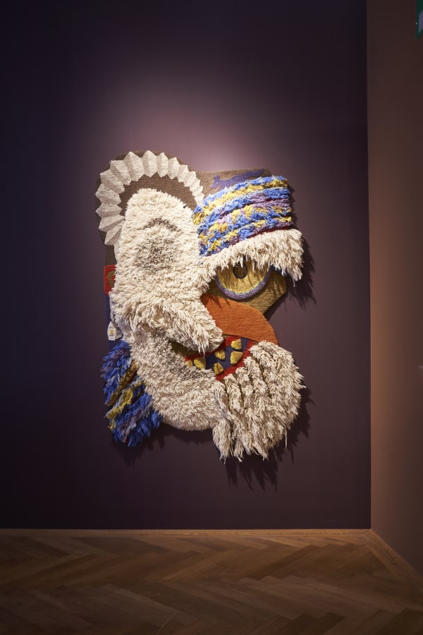 Exhibition views: Christoph Hefti, Do Stuff! Textile Creations in New Dimensions, Gewerbemuseum, Winterthur, Switzerland, 2025. Photos: Hans Schürmann