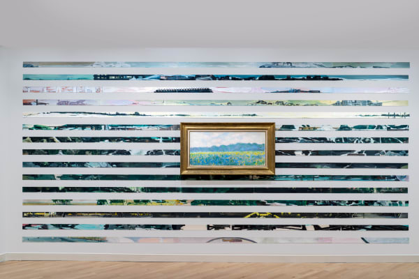 Installation view, Monet/Fehr: Les Dialogues Inattendus, Musée Marmottan Monet, Paris, France, 2022-2023