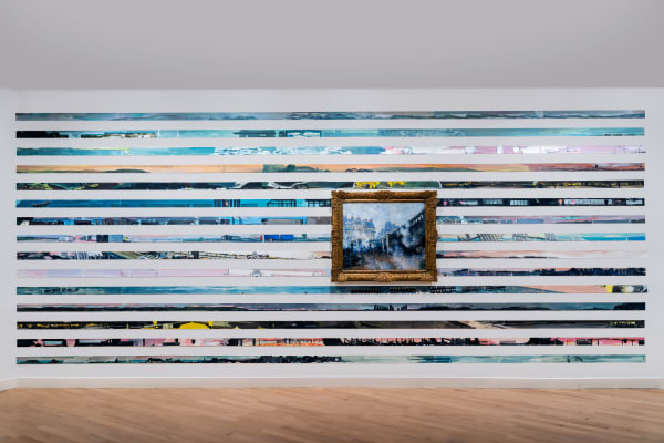 Installation view, Monet/Fehr: Les Dialogues Inattendus, Musée Marmottan Monet, Paris, France, 2022-2023